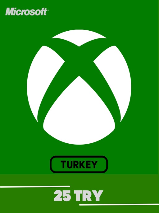 XBox 25 TRY Gift Card Code